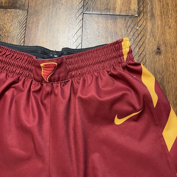 Nike Iowa State Cyclones Basketball 7" Short Women's M Maroon Sublimated - Picture 2 of 7